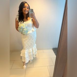 V. Chapman Violet Dress